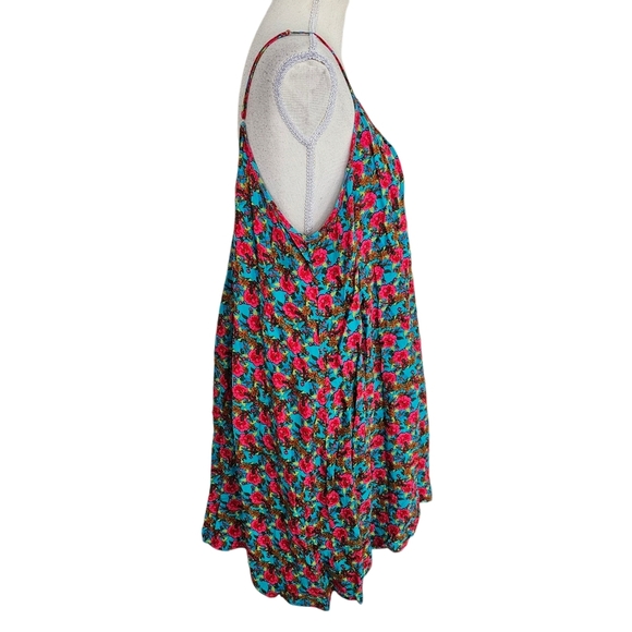 Natural Life Open Back Floral Mini Dress - Picture 7 of 11